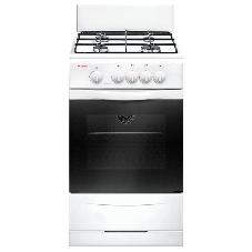 Плита газовая Gefest ПГ 3200-08 белый, конфорок 4 шт, духовка 42 л, 50 см x 85 см x 53 см