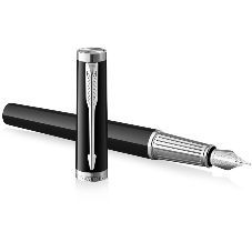 Ручка перьевая Parker Ingenuity Core F570 (2181994) Black СT, F, сталь нержавеющая, подарочная коробка