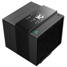 Кулер для процессора DEEPCOOL ASSASSIN IV VC VISION черный, 120 мм, алюминий/медь, 1800 об/мин, 29.3 дБ, 4 pin, 300 Вт, 172 мм