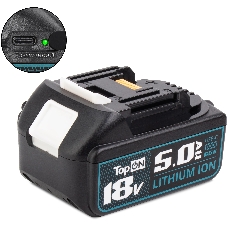Батарея аккумуляторная TopON TOP-MAK-18 18В 5Ач Li-Ion (103786)