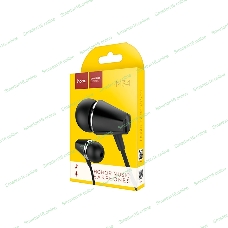 Проводные наушники Hoco M34 черный, внутриканальные, Jack 3.5 мм