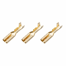 Клемма плоская Rexant, гнездо - 3.6 мм, 1 - 1.5 мм², (РП-м 1.5-(2.8)/DJ622-D2.8x0.5B), в упак. 10 шт.