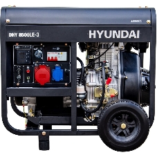 Электрогенератор дизельный Hyundai DHY 8500LE-3, 7.2 кВт,