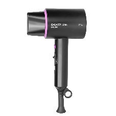 Фен Galaxy Line GL 4346 черный, 1400 Вт, компактный