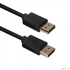 Кабель ACD-DDPM2-10M DisplayPort 1.2, Golden Plated, 20m/20m, черный,10м