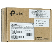 Модуль TP-Link SFP 1000Base-BX WDM Bi-Directional SFP module, TX: 1310 nm and RX: 1550 nm, 1 LC Simplex port, up to 2 km transmission distance in 9/125 μm SMF (Single-Mode Fiber), Supports Digital Diagnostic Monitoring (DDM).