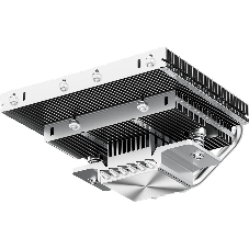 Кулер для процессора PCCooler RC600-67 (125W, 4-pin PWM, 67.5mm, Al, 4x6mm, 1x120мм, 62.5CFM, 32.5dBA, 2300RPM, S: 1851/1700/1200/115X, AM5/AM4, черный)