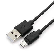 Кабель Гарнизон Кабель USB 2.0 Pro, AM/microBM 5P, 1м, черный, пакет (GCC-mUSB2-AMBM-1M)