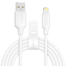 Кабель Crown USB - Lightning CMCU-3018L белый