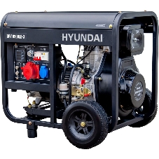 Электрогенератор дизельный Hyundai DHY 8500LE-3, 7.2 кВт,