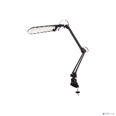 Лампа настольная Camelion KD-017A С0211W черный в к-те база+струбцина