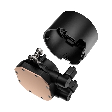 Система охлаждения PCCooler DA240 ARGb черный 120мм алюминий+медь 1800rpm 33.8db 3-pin 300W