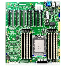Материнская плата серверная Gooxi G2SERO-B-PK2, SP3, AMD EPYC, 16xDDR4, 2xMiniSAS HD, 1xM.2, 4xPCIe 3.0 x16, 6xPCIe 3.0 x8, 1xVGA, 2x1Gb LAN, 2xUSB-A 5Gbps, 1x3.5 мм, 7.1, E-ATX