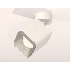 Светильник Ambrella Light XM7812003 SWH/SSL белый песок/серебро песок MR16 GU5.3 (A2202, C7812, N7703)