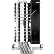 Кулер для процессора DEEPCOOL AG400 черный, 120 мм, алюминий/медь, 2000 об/мин, 31.6 дБ, 4 pin, 220 Вт, 150 мм