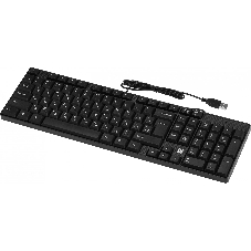 Клавиатура проводная Defender Accent SB-720, USB, черный