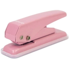 Дырокол Kw-Trio 09190PINK, до 20 листов, металл розовый, отверстий: 1