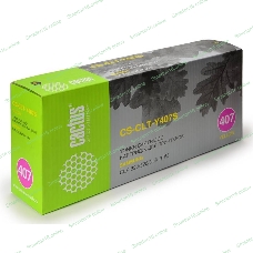 Картридж лазерный Cactus CS-CLT-Y407S желтый (1000 стр.) для Samsung CLP-325/CLX-3185