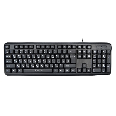 Клавиатура Oklick 180V2 проводная, USB Type-A, чёрный