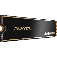 Накопитель SSD ADATA LEGEND 960, 4Tb, PCIe 4.0 x4, M.2 2280, NVMe, R/W 7400/6800, с радиатором