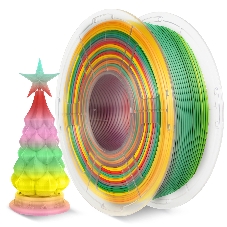 Филамент NVPrint PLA Rainbow 01 для 3D печати диаметр 1.75мм длина 330 метров масса 1 кг