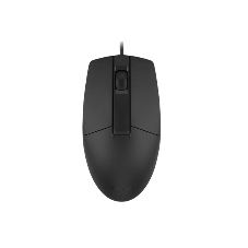 Мышь проводная A4Tech OP-330S черный, 1200 dpi, USB, кнопки - 3