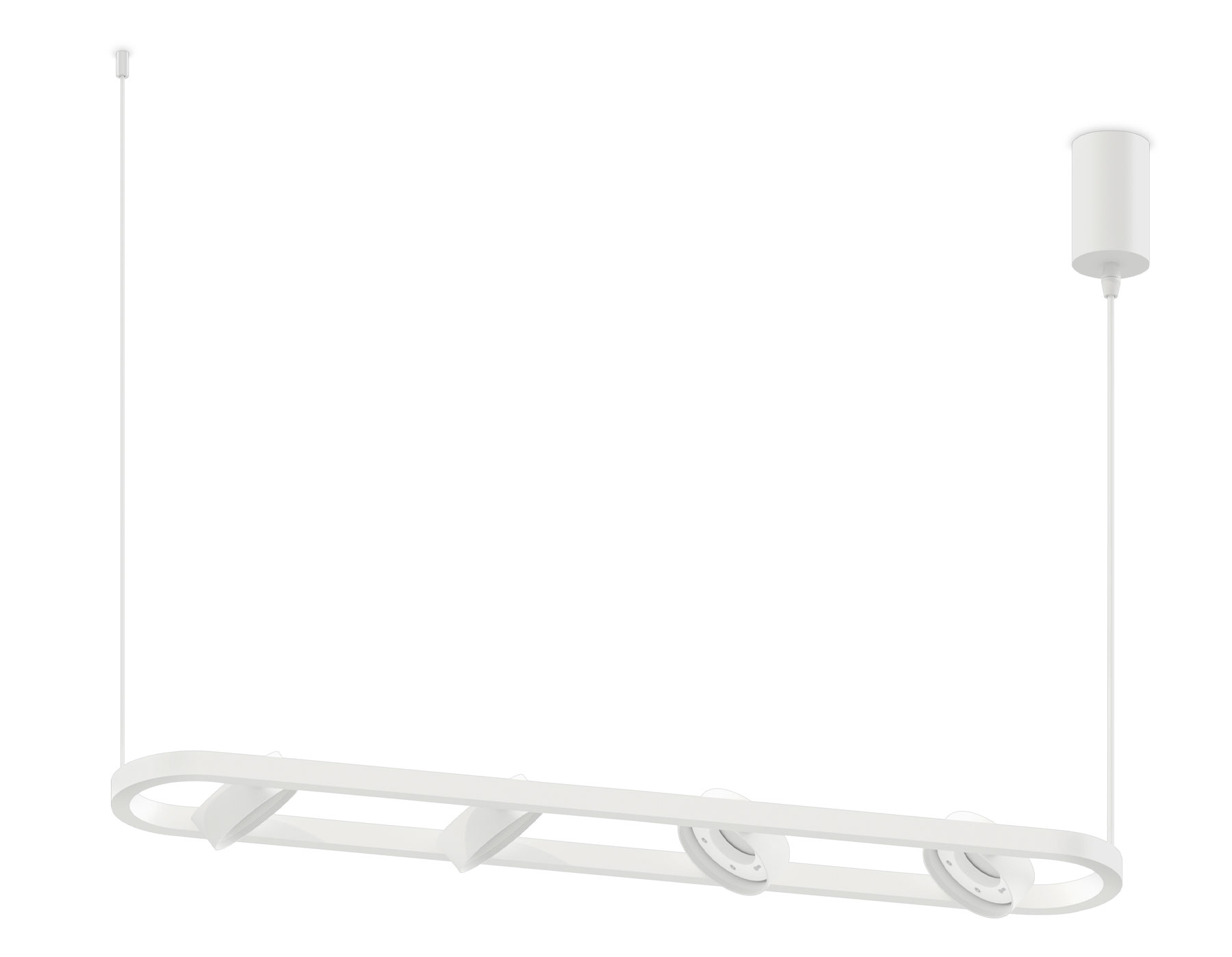 Корпус светильника C9163/4 SWH белый песок 800*126*800mm GX53/4