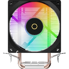 Кулер для процессора Ocypus Gamma A20 BK ARGB, 92mm FARGB FAN, Top FARGB Panel, 2 HEAT PIPES, 3-PIN, 1900 RPM, 21DBA, HYDRO BEARING, LGA115X/1200/1700/18XX, AM4/AM5
