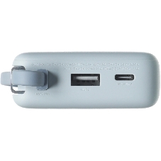 Портативный аккумулятор со встроенным кабелем Xiaomi 67W Power Bank 10000 (Integrated Cable) Ice Blue (BHR08NZGL)