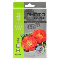Фотобумага Cactus CS-GA620025 глянцевая A6 200 г/м2 25 листов