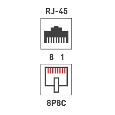 Розетка компьютерная Rexant 2-м ОП RJ45 CAT.5E бел.