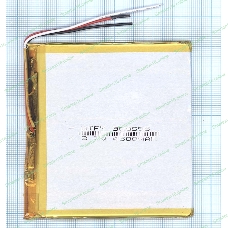 Аккумулятор Li-Pol (батарея) 3x95x95мм 3pin 3.7V/4500mAh
