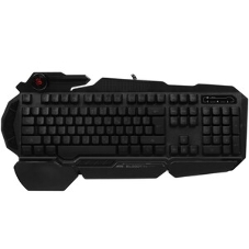 Клавиатура проводная A4Tech Bloody B310N черный USB Multimedia for gamer LED (подставка для запястий) (B310N)
