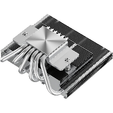 Кулер для процессора PCCooler RC600-67 (125W, 4-pin PWM, 67.5mm, Al, 4x6mm, 1x120мм, 62.5CFM, 32.5dBA, 2300RPM, S: 1851/1700/1200/115X, AM5/AM4, черный)