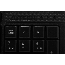 Комплект клавиатура+мышь A4Tech KR-3330 проводной, USB, 1200 DPI, чёрный