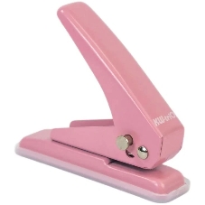 Дырокол Kw-Trio 09190PINK, до 20 листов, металл розовый, отверстий: 1