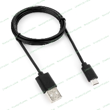 Кабель USB2.0 Pro Cablexpert CC-mUSB2-AMBM-1M, AM/microBM 5P, 1м, экран, черный, пакет