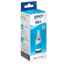 Чернила для Epson C13T66424A Epson L100 (cyan) 70 мл