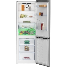 Холодильник Beko B3RCNK362HS серебристый двухкамерный 220/100л морозилка снизу, Total No Frost