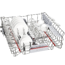 Встраиваемая посудомоечная машина Bosch SPV4HMX65Q, серебристый, 45 см, 10 компл., 45 дБ, класс A+