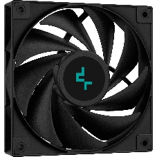 Кулер для процессора DEEPCOOL AG400 черный, 120 мм, алюминий/медь, 2000 об/мин, 31.6 дБ, 4 pin, 220 Вт, 150 мм