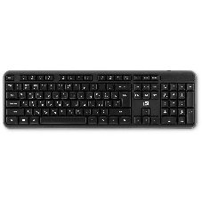 Комплект клавиатура+мышь Oklick S277W беспроводной, USB, 1600 DPI, чёрный