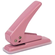 Дырокол Kw-Trio 09190PINK, до 20 листов, металл розовый, отверстий: 1