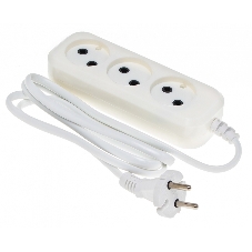 Сетевой удлинитель Buro BU-PSL3.1/W 1.5 м (3 розетки) белый (пакет ПЭ)