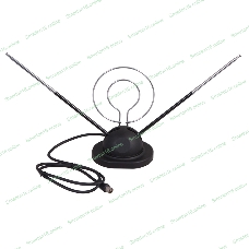 ТВ антенна комнатная Rexant телескопическая на подставке 