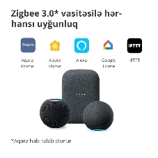 Выключатель умный Aqara Smart wall switch H1 ((with neutral, single rocker) WS-EUK03