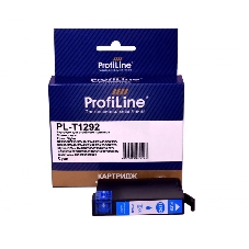 Картридж струйный ProfiLine PL-T1292 для принтеров Epson Stylus SX230/SX235/SX420/SX425/SX430/SX435/SX438/SX440/SX445/SX525/SX535/SX620/Stylus Office B42/BX305/BX320/BX525/BX535/BX625/BX630/BX635/BX925/BX935/WorkForce 7015/7515/7525 с чернилами Cyan
