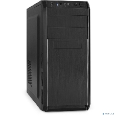 Компьютерный корпус Miditower ExeGate XP-334UC (ATX, без БП, 1хUSB/1хUSB 3.0/1хTypeC, аудио, черный)