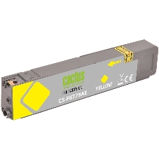 Картридж струйный Cactus CS-F6T79AE (913A) желтый (55 мл) для HP PW 352dw/377dw/Pro 477dw/452dw