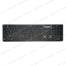 Проводная клавиатура Gembird KB-8460, полноразмерная, 103кл+5 доп, 12Fn, ножничная, тихая, 1.5м, черная